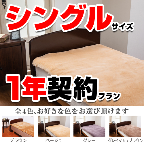 シングルサイズ（９５×２００cm） 1年契約